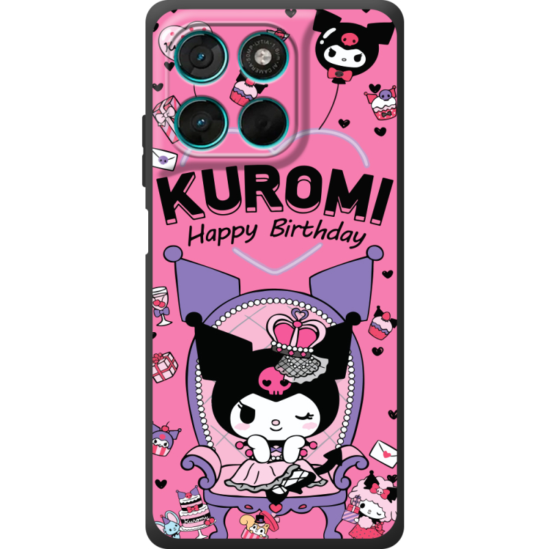 Чохол BoxFace Moto G77 День народження Kuromi