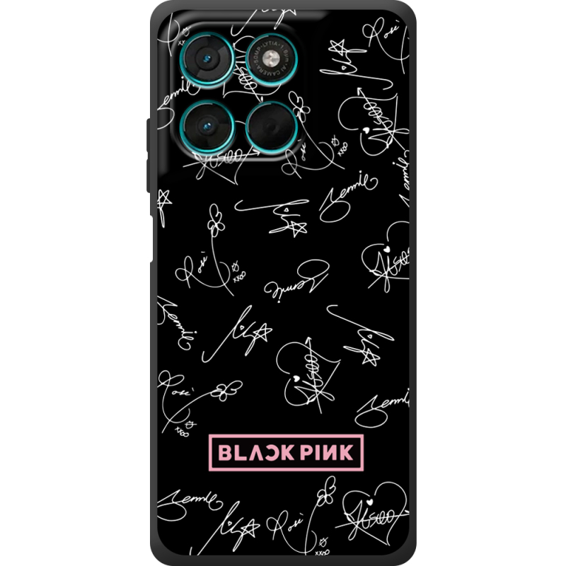 Чохол BoxFace Moto G77 Blackpink автограф