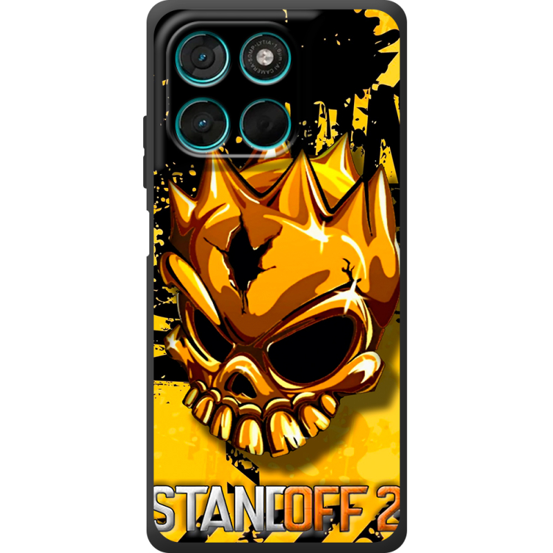Чохол BoxFace Moto G77 StandOff 2 gold