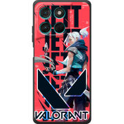 Чохол BoxFace Moto G77 Valorant Jett