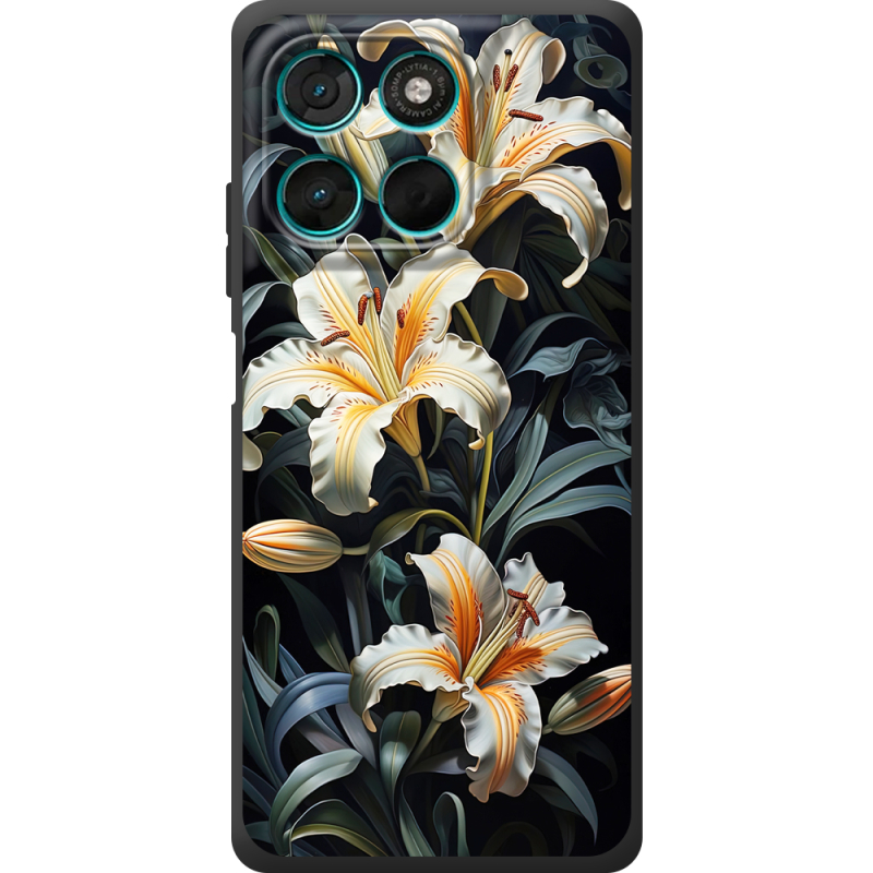 Чохол BoxFace Moto G77 Сяйво цвіту ночі