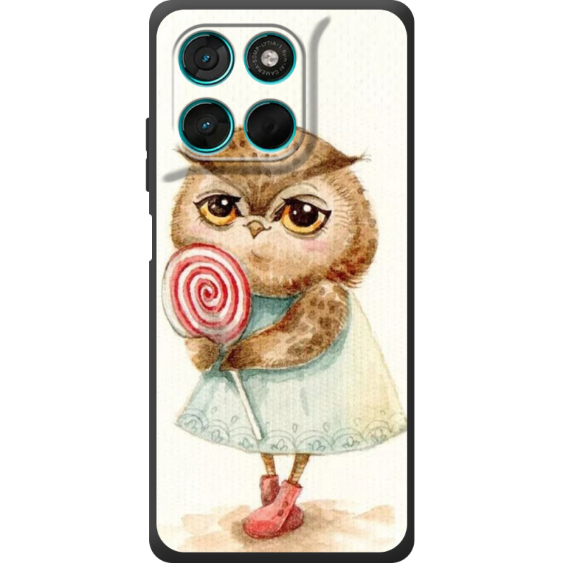 Чохол BoxFace Moto G77 Совушка