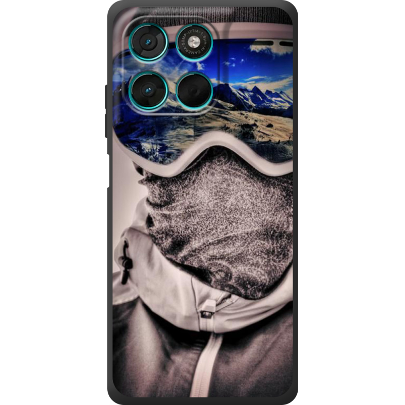 Чохол BoxFace Moto G77 snowboarder