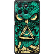 Чохол BoxFace Moto G77 Masonic Owl