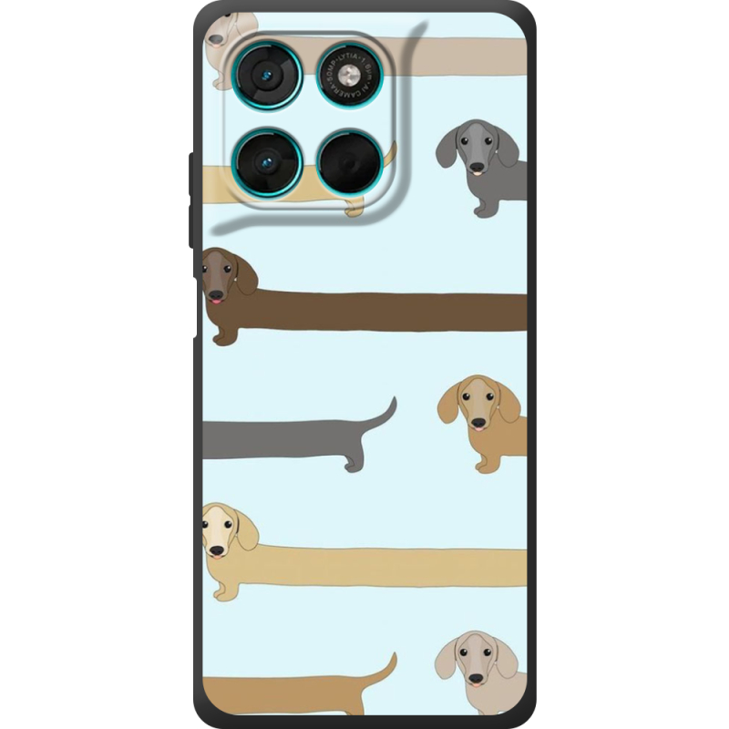 Чохол BoxFace Moto G77 Dachshund