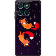 Чохол BoxFace Moto G77 Fox-Astronauts