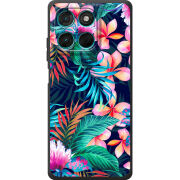 Чохол BoxFace Moto G77 flowers in the tropics