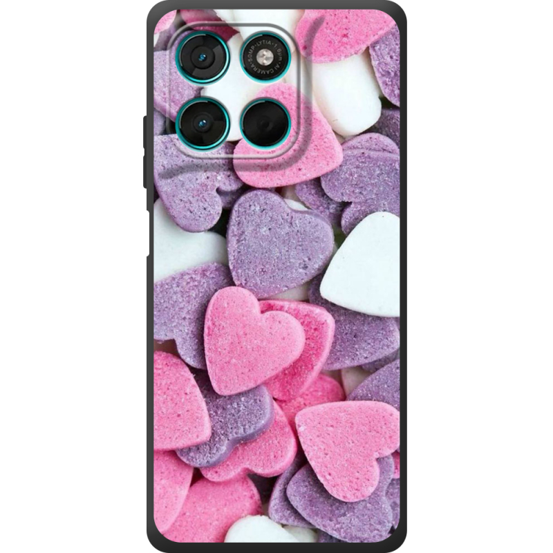 Чохол BoxFace Moto G77 Сердечки