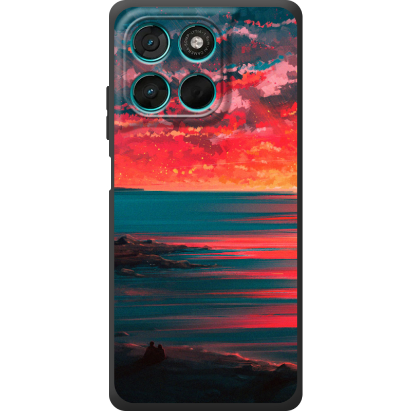 Чохол BoxFace Moto G77 Seaside a