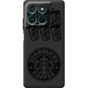 Чорний чохол BoxFace Moto G77 Black Coffee
