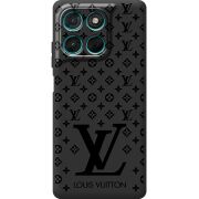 Чорний чохол BoxFace Moto G77 LV Style