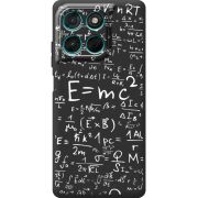 Чорний чохол BoxFace Moto G77 E=mc2