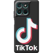 Чорний чохол BoxFace Moto G77 Tik Tok