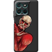 Чорний чохол BoxFace Moto G77 Титан