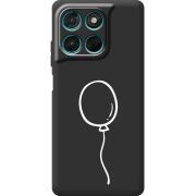 Чорний чохол BoxFace Moto G77 Balloon