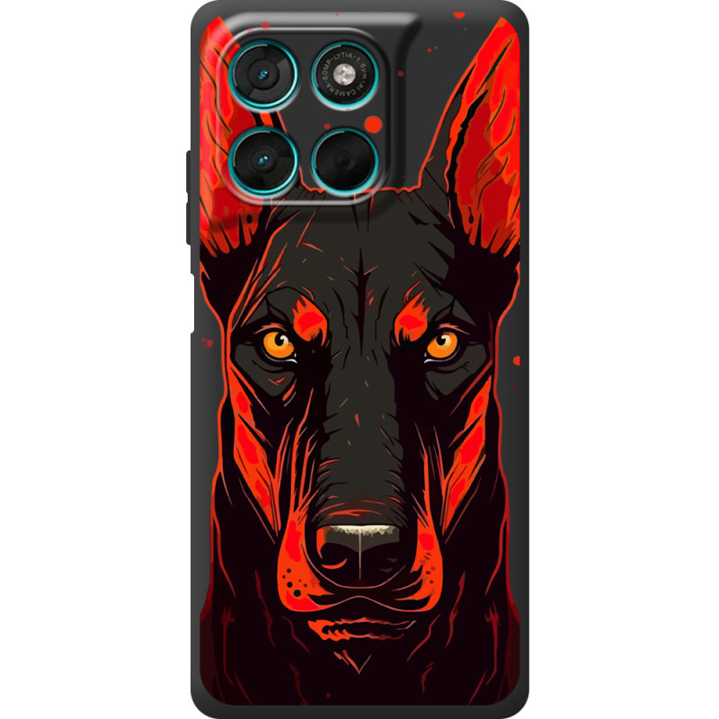 Чорний чохол BoxFace Moto G77 