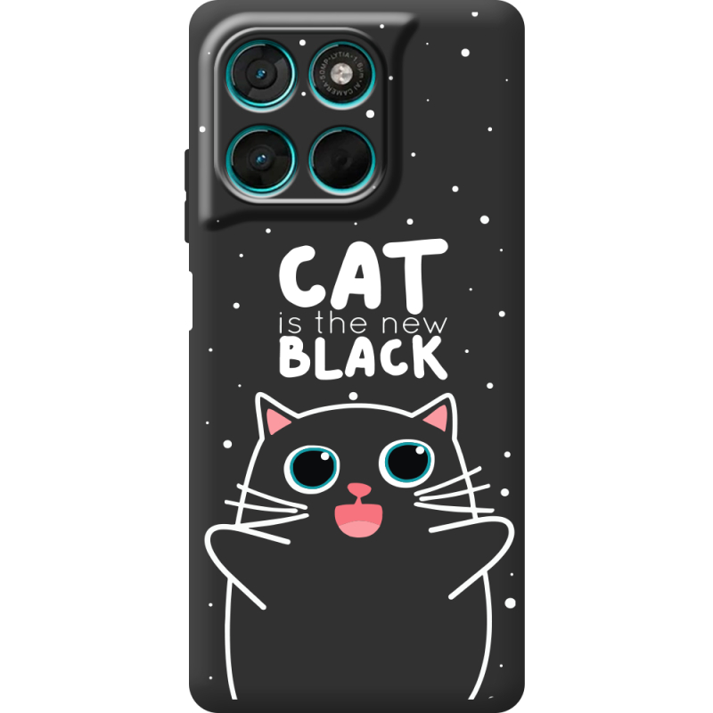 Чорний чохол BoxFace Moto G77 