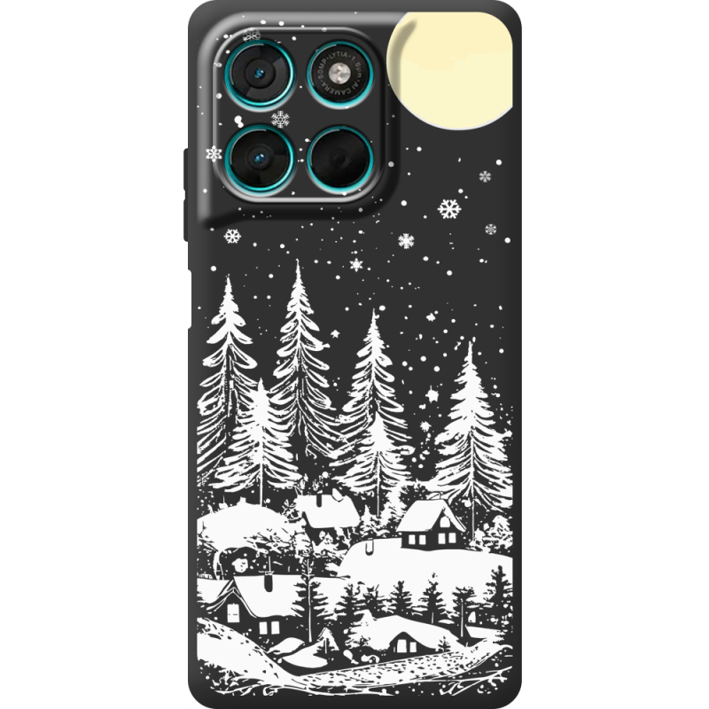 Чорний чохол BoxFace Moto G77 