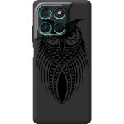 Чорний чохол BoxFace Moto G77 Owl
