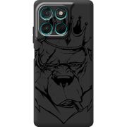 Чорний чохол BoxFace Moto G77 Bear King