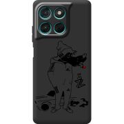 Чорний чохол BoxFace Moto G77 