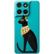 Чохол зі стразами Moto G77 Egipet Cat