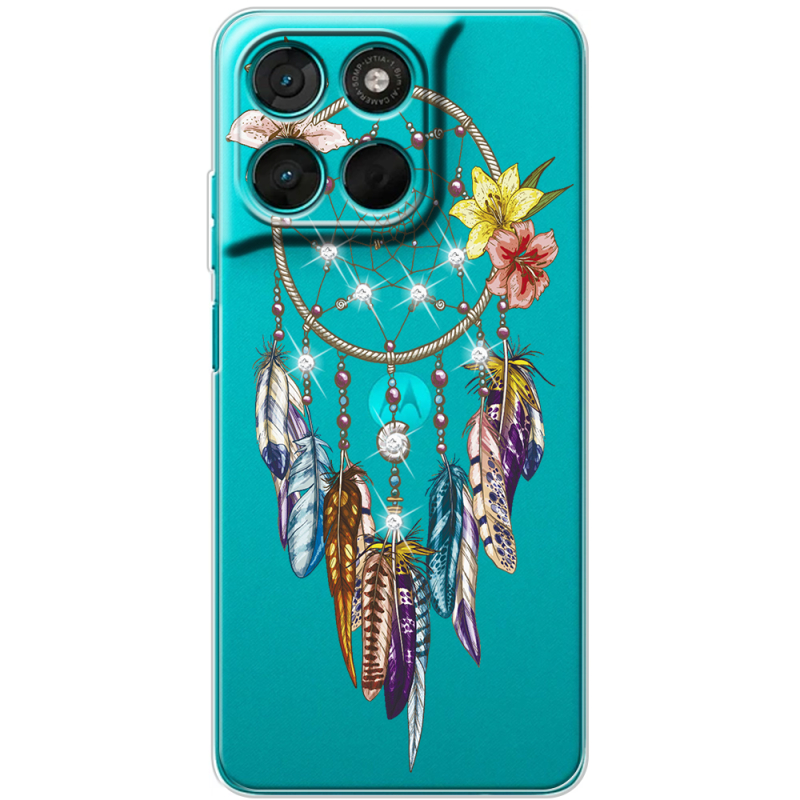 Чохол зі стразами Moto G77 Dreamcatcher
