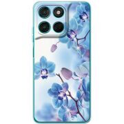 Чохол зі стразами Moto G77 Orchids