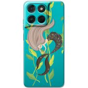 Прозорий чохол BoxFace Moto G77 Cute Mermaid