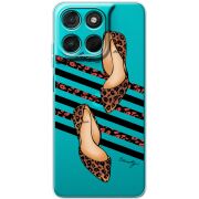 Прозорий чохол BoxFace Moto G77 Love Beauty