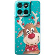 Прозорий чохол BoxFace Moto G77 Winter Deer