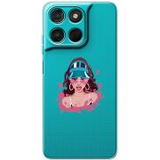 Прозорий чохол BoxFace Moto G77 Selena Gomez