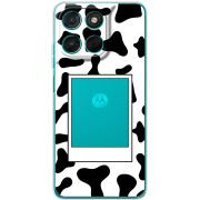 Прозорий чохол BoxFace Moto G77 Cow