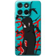 Прозорий чохол BoxFace Moto G77 Учиха Итачи