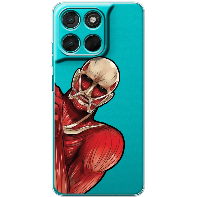 Прозорий чохол BoxFace Moto G77 Титан