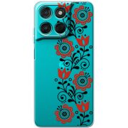 Прозорий чохол BoxFace Moto G77 Ethno Ornament