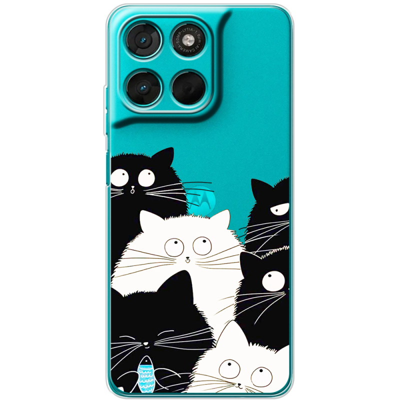 Прозорий чохол BoxFace Moto G77 