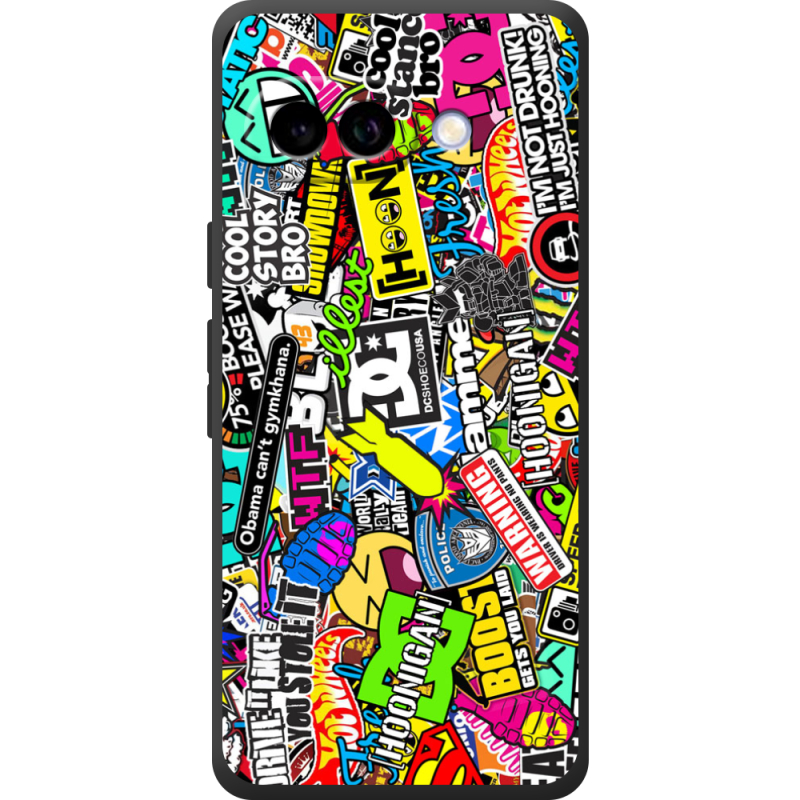 Чохол BoxFace Google Pixel 10A Multicolored Inscriptions