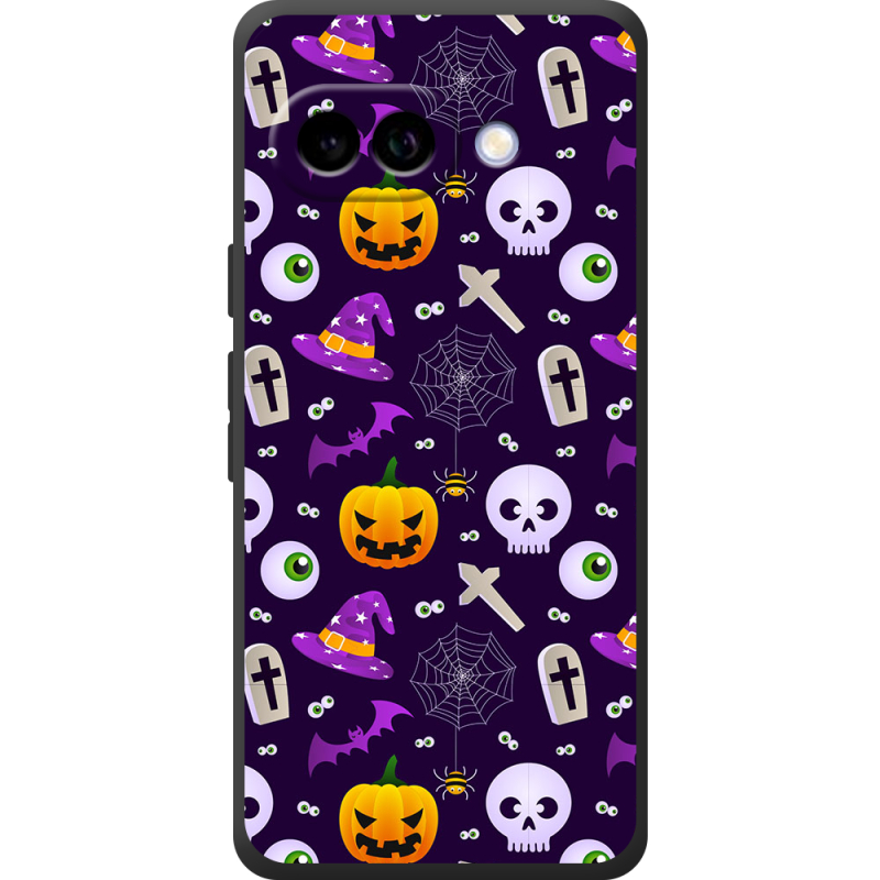 Чохол BoxFace Google Pixel 10A Halloween Purple Mood