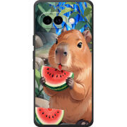 Чохол BoxFace Google Pixel 10A Капібара з кавуном