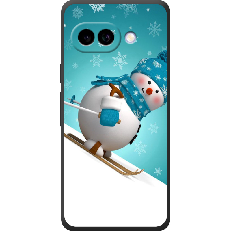 Чохол BoxFace Google Pixel 10A Skier Snowman