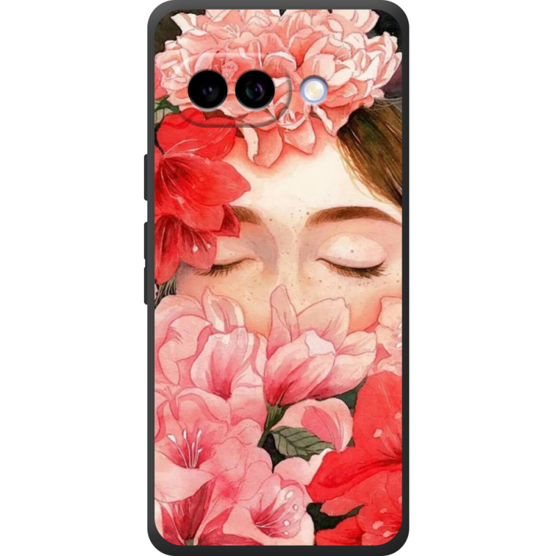 Чохол BoxFace Google Pixel 10A Girl in Flowers