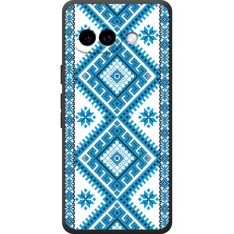 Чохол BoxFace Google Pixel 10A Блакитний Орнамент
