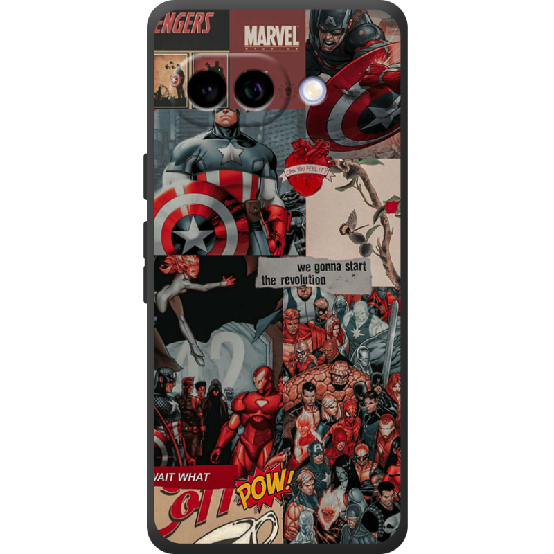 Чохол BoxFace Google Pixel 10A Marvel Avengers