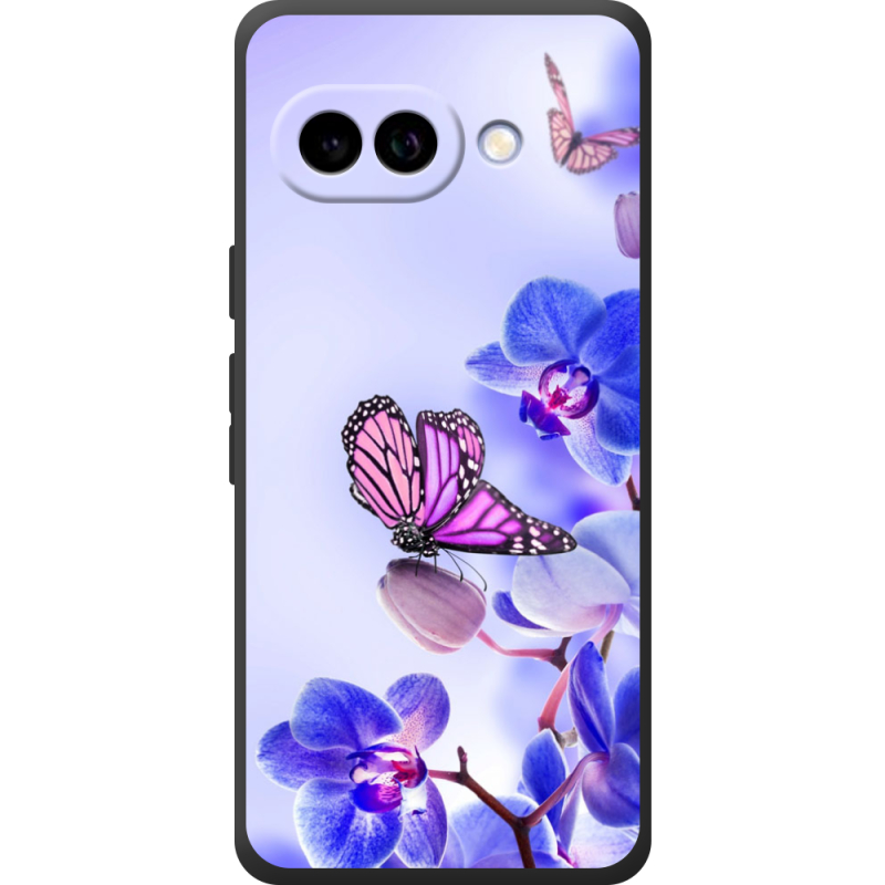 Чохол BoxFace Google Pixel 10A Orchids and Butterflies