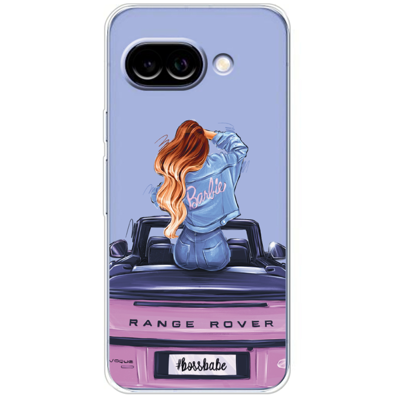 Прозорий чохол BoxFace Google Pixel 10A Boss Babe