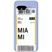 Прозорий чохол BoxFace Google Pixel 10A Ticket Miami