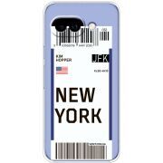 Прозорий чохол BoxFace Google Pixel 10A Ticket New York