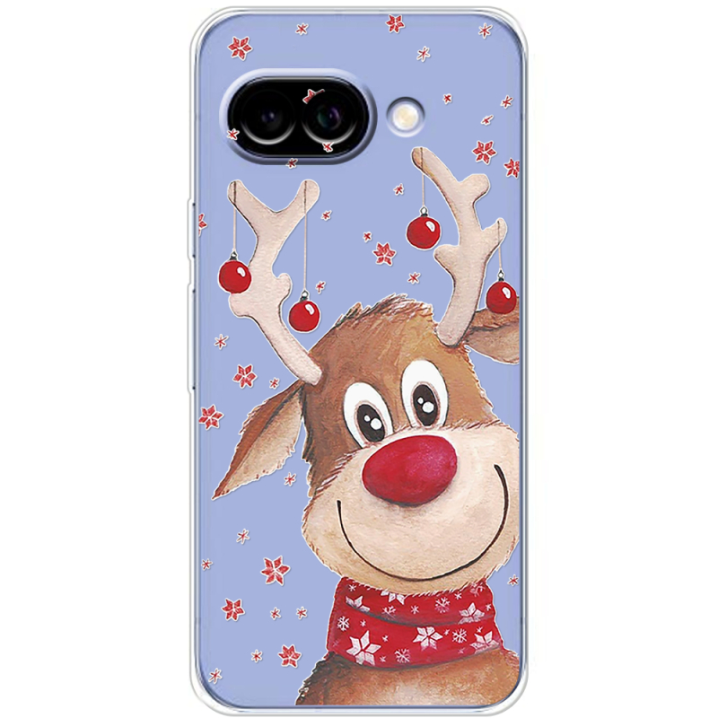 Прозорий чохол BoxFace Google Pixel 10A Winter Deer