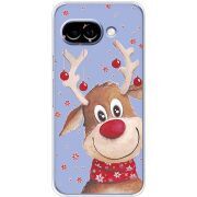 Прозорий чохол BoxFace Google Pixel 10A Winter Deer